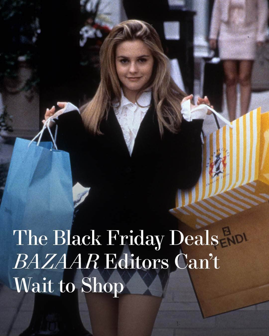 Harper's BAZAARのインスタグラム：「If you feel overwhelmed by the sheer amount of #BlackFriday deals, look no further: Our editors have sorted through them for the highest quality picks. Whether you’re looking for a luxury gift for a loved one or a designer bag deal for yourself, get shopping at the link in bio.」