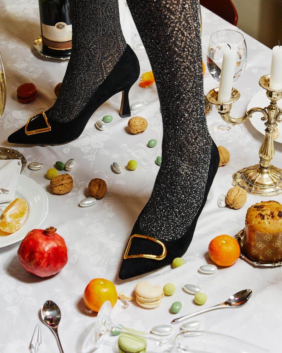 コチネレのインスタグラム：「The standout footwear for the Dinner Party season. Elevate your style and step into the festivities with flair!  #Coccinelle #FW23 #GiftGuide」