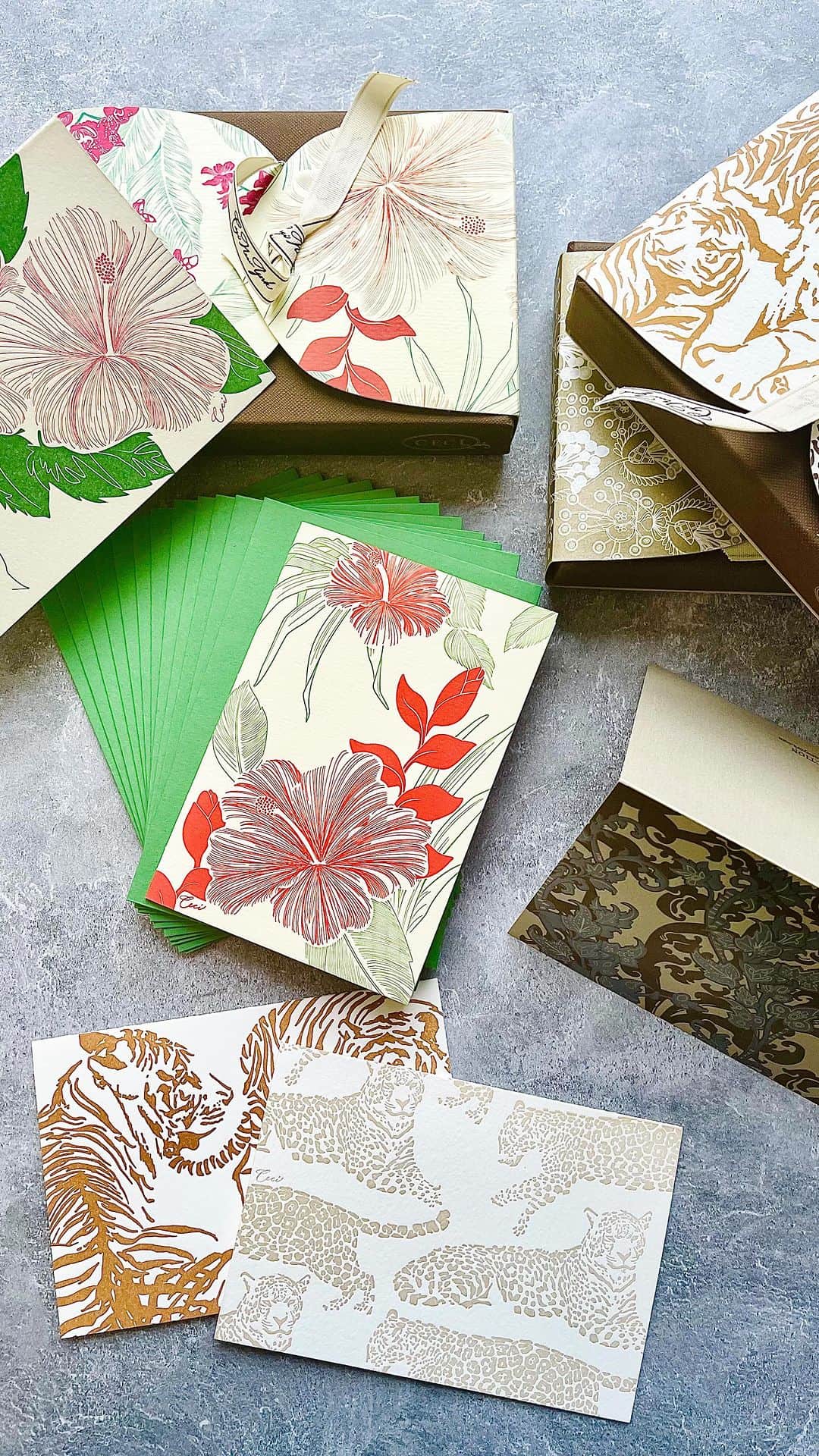 Ceci Johnsonのインスタグラム：「Enjoy 50% off notebooks and boxed notecards plus free shipping with code BF50OFF.🖋💌 Elevate your holiday gifting with our exquisite boxed notecards.  Share the joy of handwritten notes and make every word a masterpiece. Get the notecards now at the link in the bio.🎁✨  #cecinewyork #blackfriday #cybermonday #holidaycard #notecard #holidaygifting」