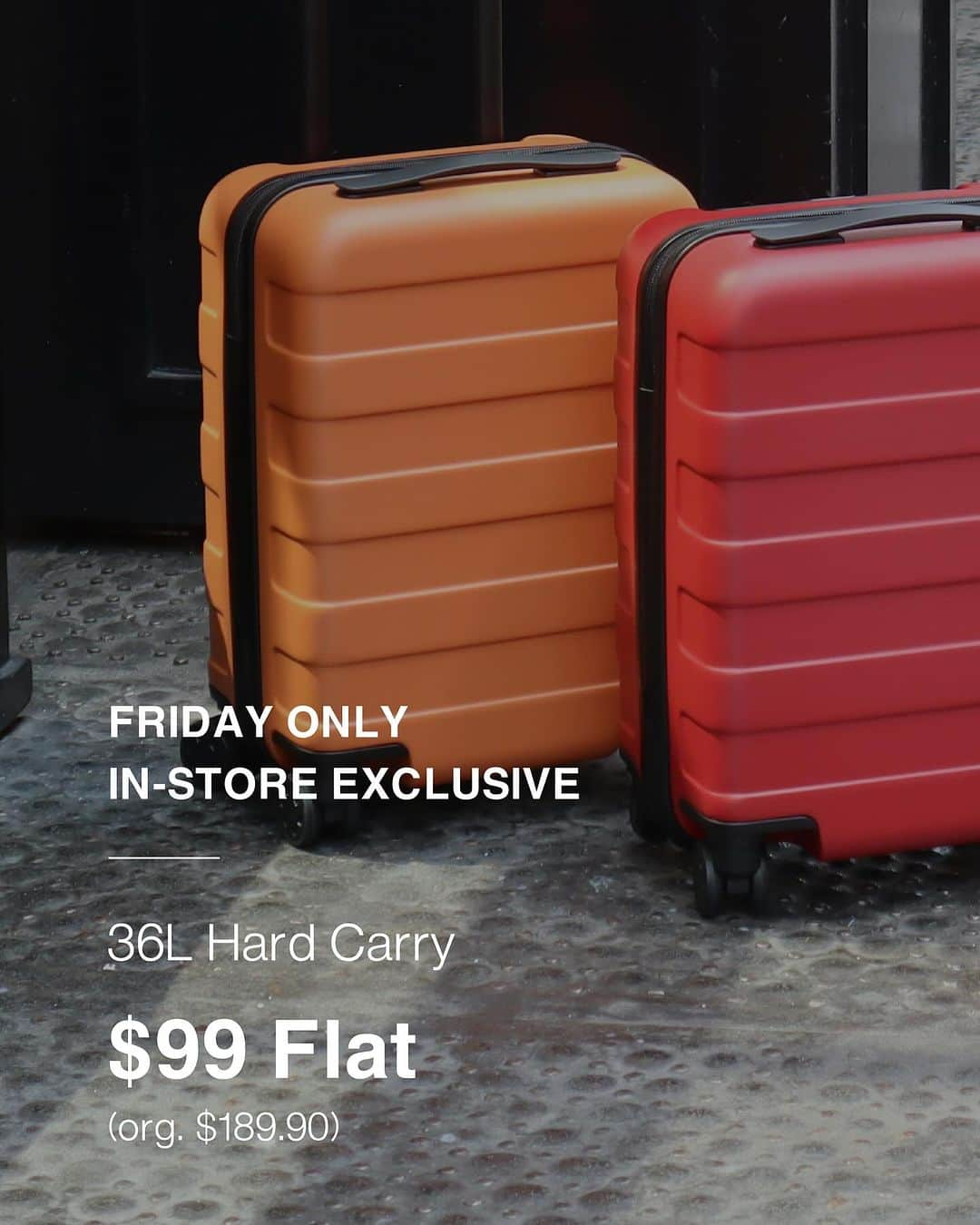 MUJI USAさんのインスタグラム写真 - (MUJI USAInstagram)「Black Friday deals are officially live!   Shop our Friday-exclusive $99 36L Hard Carry Suitcase in-stores only, plus more deals on fan favorites like the Body Fit Cushion Set and Aroma Diffusers!   Shopping online? Find more Black Friday deals via link in bio.   #MUJI #MUJIUSA #BlackFriday」11月25日 0時05分 - mujiusa