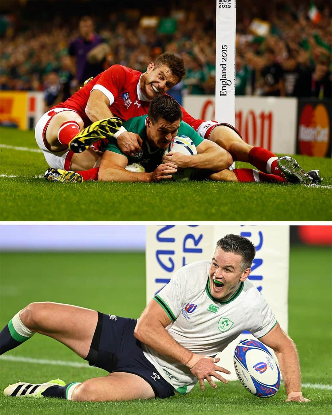 ラグビーリーグ・ワールドカップさんのインスタグラム写真 - (ラグビーリーグ・ワールドカップInstagram)「The retiring Johnny Sexton's first and last Rugby World Cup tries   #RWC2015 | #RWC2023」11月25日 0時20分 - rugbyworldcup