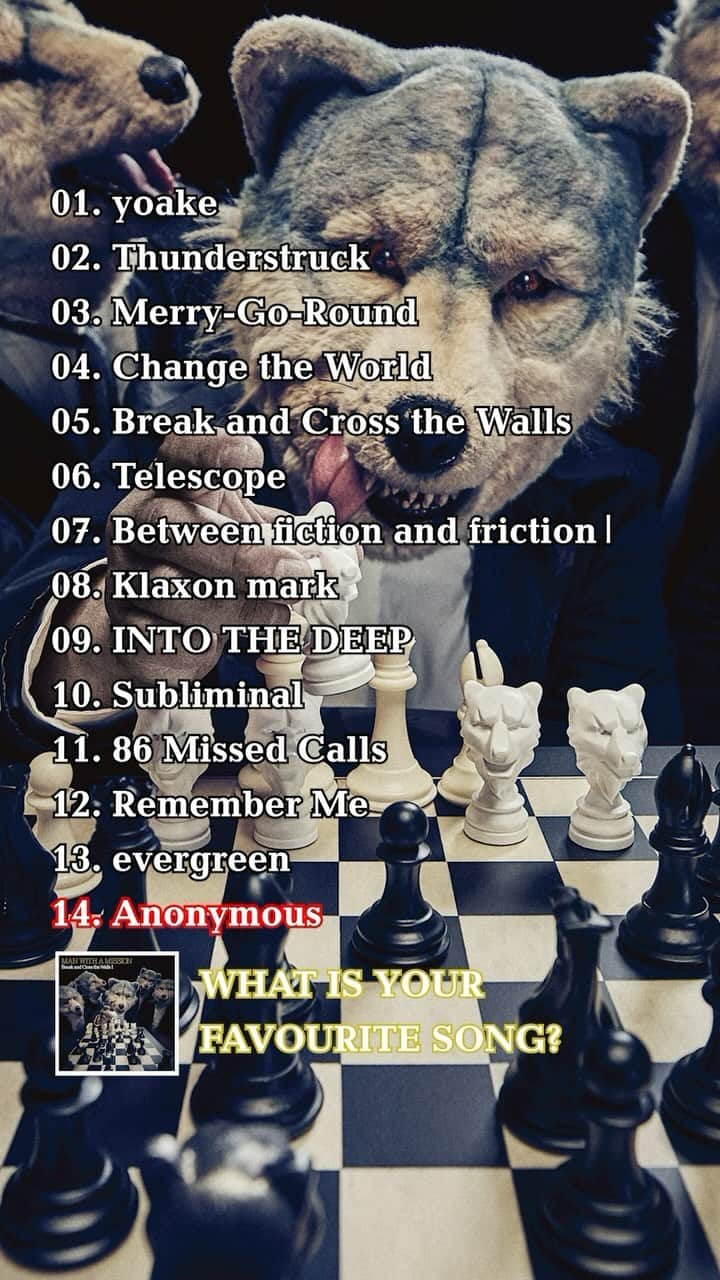 Man With A Missionのインスタグラム：「Break and Cross The Walls I was released #onthisday in 2021. What’s your favourite song on the album? 🤔 Relive it via the link in bio or stories.  #manwithamission #mwam #breakandcrossthewallsⅰ #rock」