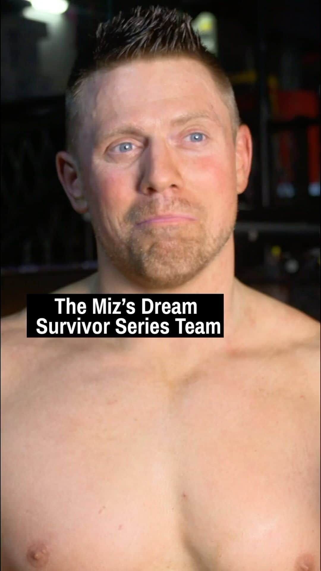WWEのインスタグラム：「Rate @mikethemiz’s dream #WarGames team 👀」