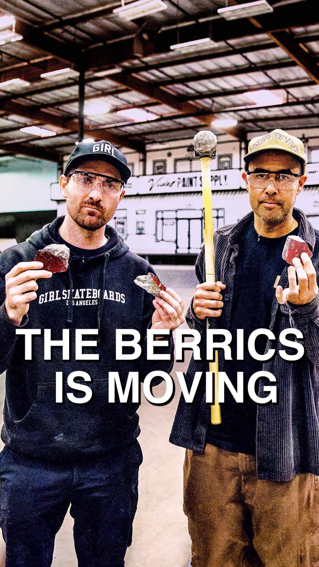 The Berricsのインスタグラム：「All good things must come to an end… After a dozen years in this incredible skatepark, we are excited to officially announce that we are moving to a new location. To commemorate this bittersweet occasion, we’ve partnered with our friends at @abdcollectibles to give you a chance to own a piece of Skateboarding History.  As we reluctantly demolish the skatepark, we’ll be saving and signing pieces of concrete for you to purchase at ABDcollectibles.com. Each piece will be signed by Steve, Eric, or a pro who skated here, and come with a QR code that will identify exactly where in the park the piece is from, and with what went down at the spot.  Hit the link in bio to watch the full announcement of the berrics moving now playing on TheBerrics.com and find out how you can own a piece of skateboarding history!! #skateboardingisfun #berrics」