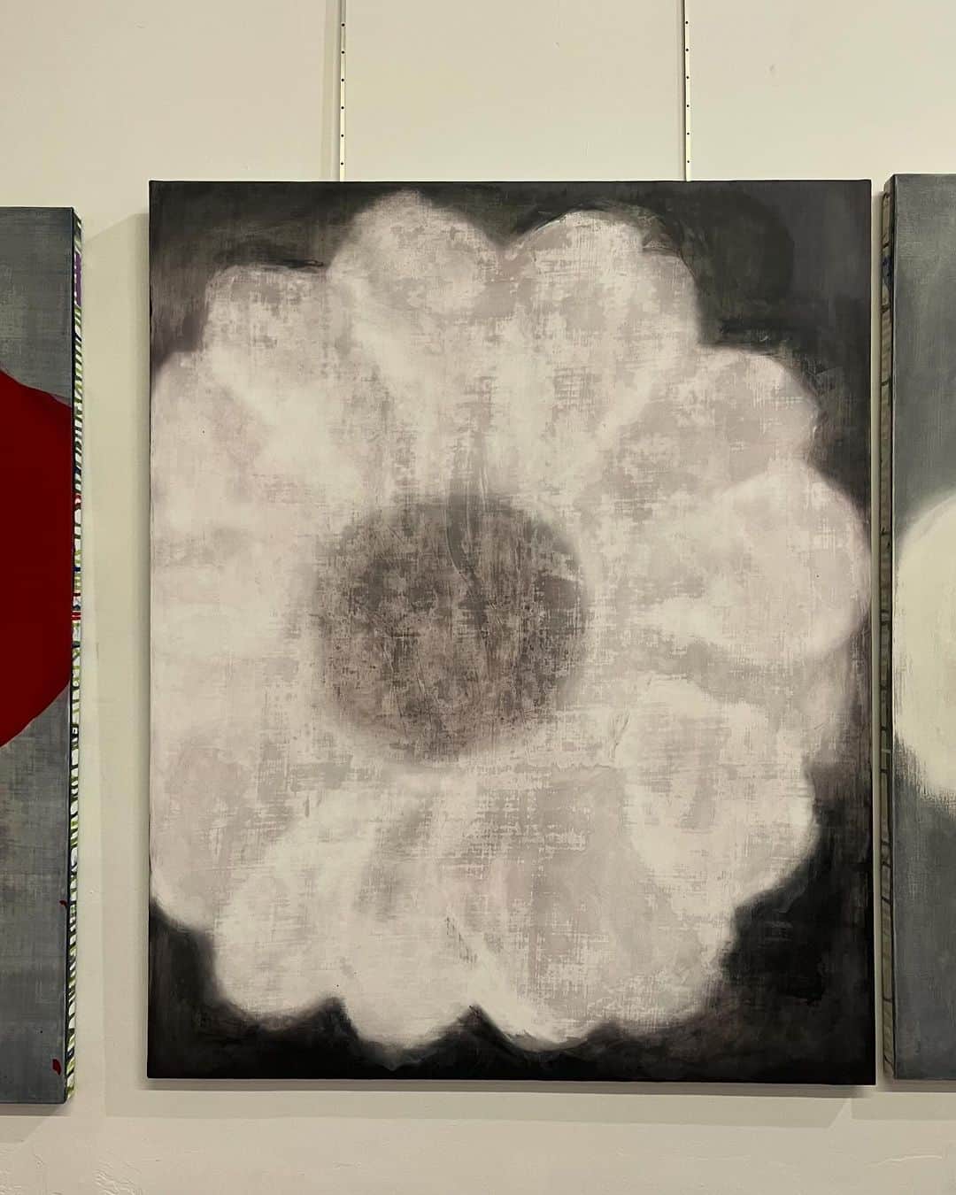 Uzo Hiramatsuさんのインスタグラム写真 - (Uzo HiramatsuInstagram)「progress #painter #Japan #fukuoka #contemporaryart #painting #drawing #mixedmedia  #flower #flowers」11月25日 1時31分 - uzo_hiramatsu