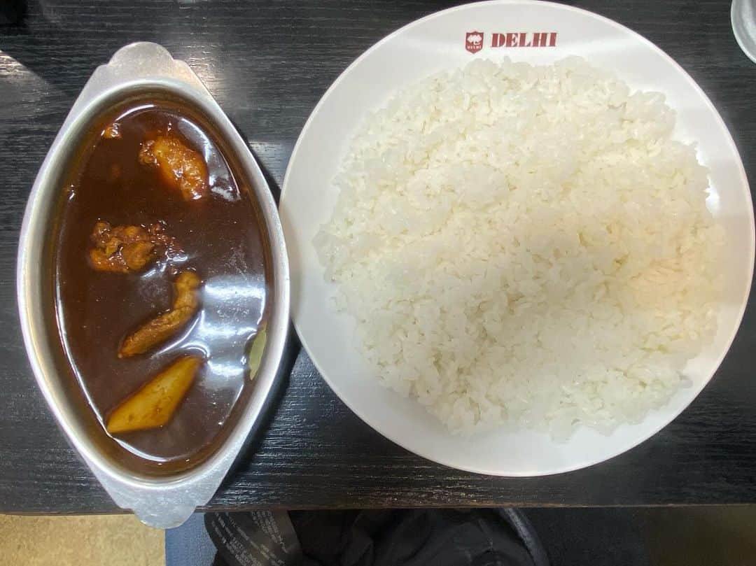 福山理子さんのインスタグラム写真 - (福山理子Instagram)「あたしオススメ #デリーカレー  すごい好きなカレー🍛です。是非、下町来たら食べてね  #上野グルメ #湯島  と、初めて行った 墨田区のカレー🍛やさん #薬膳カレー でした #和漢香辛茶寮サハスラーラ   #インドパキスタン料理デリー  #墨田区グルメ」11月25日 1時52分 - rikofukuyama