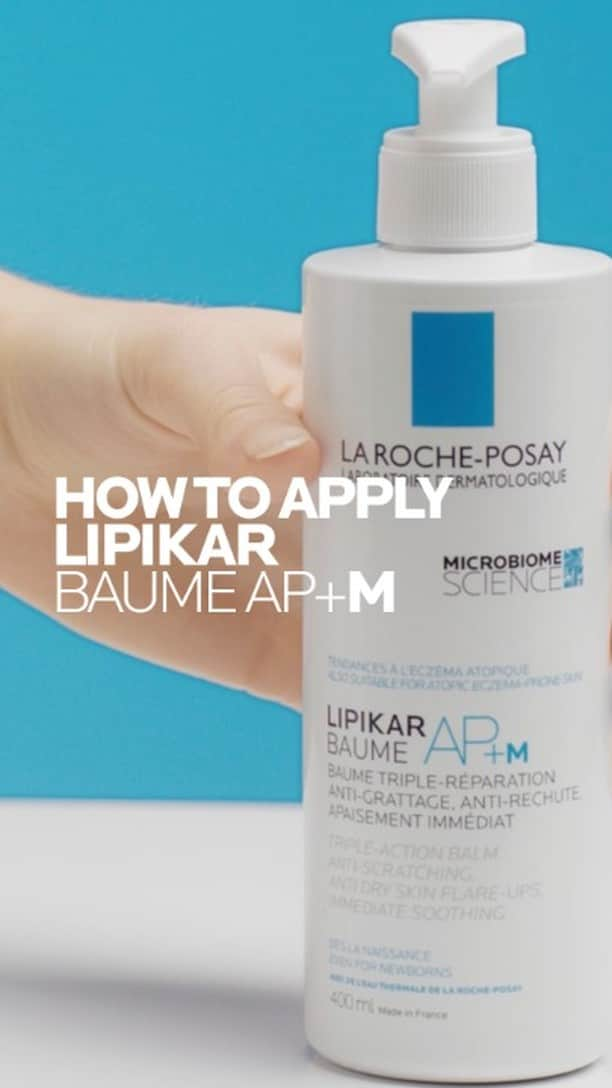 La Roche-Posayのインスタグラム：「There's a science to caring for dry to very dry and atopic-prone skin.🌟 Follow these steps to maximize the benefits of Lipikar Baume AP+M and instantly soothe your dry skin.   All languages spoken here! Feel free to talk to us at anytime.  #larocheposay #lipikar #dryskin #howto Global official page from La Roche-Posay, France.」