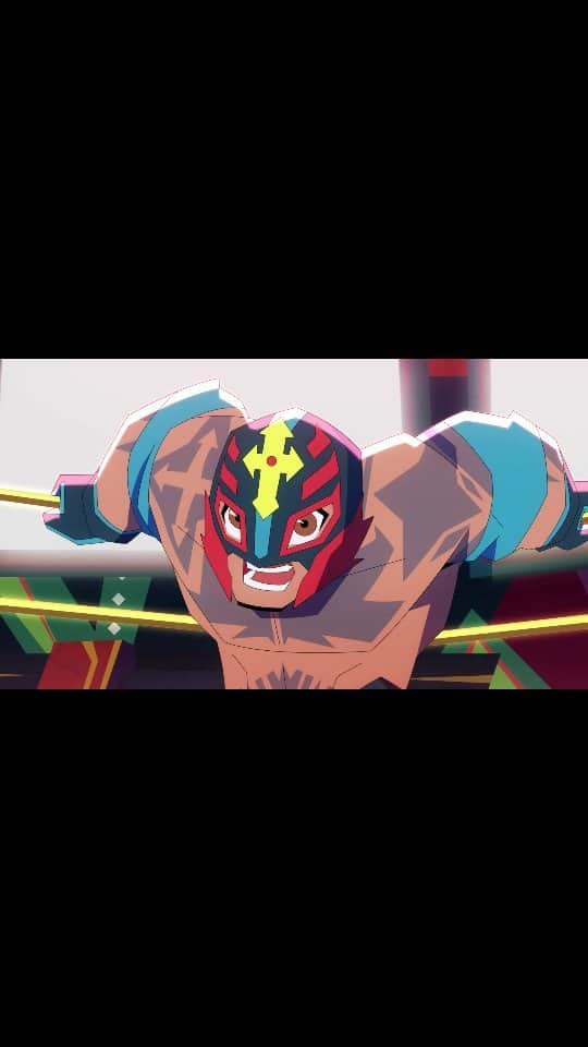 レイ・ミステリオ・ジュニアのインスタグラム：「¡La lucha está por comenzar! 👊💥Los primeros 5 episodios de la primera temporada de “Rey Mysterio vs La Oscuridad” estarán disponibles este 8 de diciembre por #CartoonNetwork y #HBOMax.」