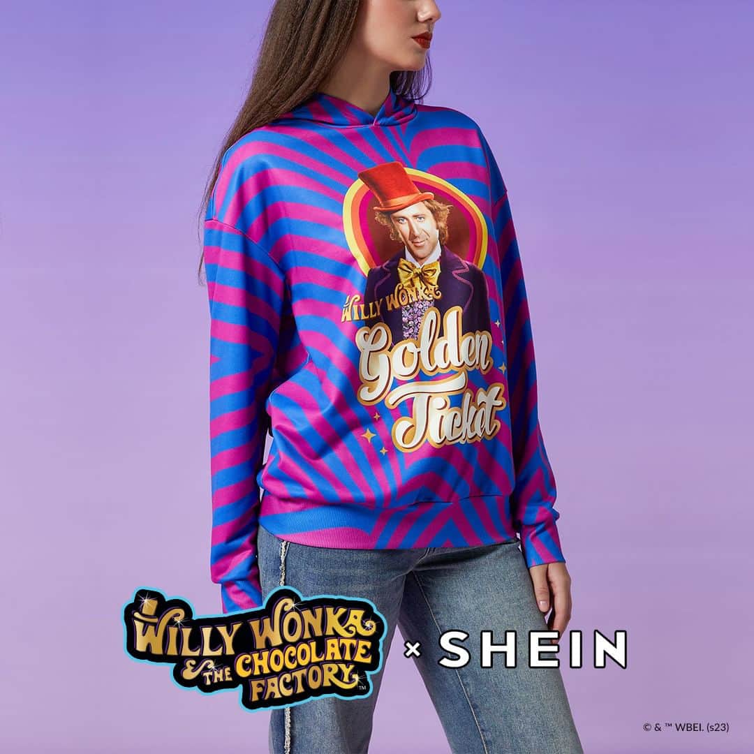 SHEINさんのインスタグラム写真 - (SHEINInstagram)「Willy Wonka and the Chocolate Factory x SHEIN: Put a new twist on a classic favorite!   🔗: https://shein.shop/e0ew4vm  #SHEIN  #SHEINforAll  #SHEINCollabs #WillyWonkaandtheChocolateFactoryXSHEIN #WillyWonka」11月25日 2時00分 - sheinofficial