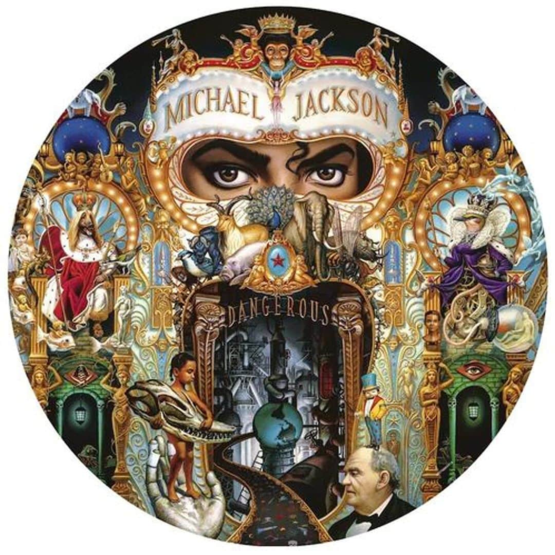 マイケル・ジャクソンのインスタグラム：「Released this week in 1991, Michael’s “Dangerous” album debuted at Number 1 on the Billboard 200 chart, making it Michael Jackson's fourth consecutive Number 1 album. Pitchfork revisited the album in 2019 and wrote that “it might be Jackson’s most complete album, spanning dance music to dark nights of the soul.”」