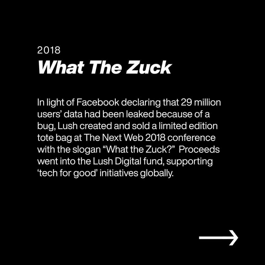 LUSH Cosmeticsさんのインスタグラム写真 - (LUSH CosmeticsInstagram)「On Black Friday 2021, following the release of the Facebook Files (which revealed how much Meta knew about the very real harms being caused by their platforms and yet were doing nothing about it), Lush signed out of Instagram, Facebook, TikTok and Snapchat until these platforms took action to provide a safer environment for users.   Two years on, has Meta cleaned up its act? Sadly but perhaps not surprisingly, no. Deliberately-addictive algorithms are still filling our feeds with harmful content and misinformation to drive engagement. Meanwhile their surveillance-for-profit business model – one that underpins all the 'Big Tech' companies – tracks our every move and sells our data, making them untold billions.    That's why we're campaigning for legislative change that puts the control back in the hands of the people. We've teamed up with People vs Big Tech – a decentralised movement challenging the power and abuses of the Big Tech giants.   Introducing The Cloud bath bomb, with 100% of the sales price (minus government taxes) going to People vs Big Tech to fund vital campaigning that takes their message directly to those who hold the power to change the system. Don't lose your head in the cloud. There's a brighter future ahead. Hit the link in bio to join the #BigTechRebellion —    Friendly note: we're not back on Instagram. If you'd like to contact us, our Customer Care team will be happy to help here: Phone: 1-888-733-5874 SMS: 1-888-733-5874 Email: customercare@lush.com Live Chat: lush.com & the Lush app」11月25日 2時10分 - lushcosmetics