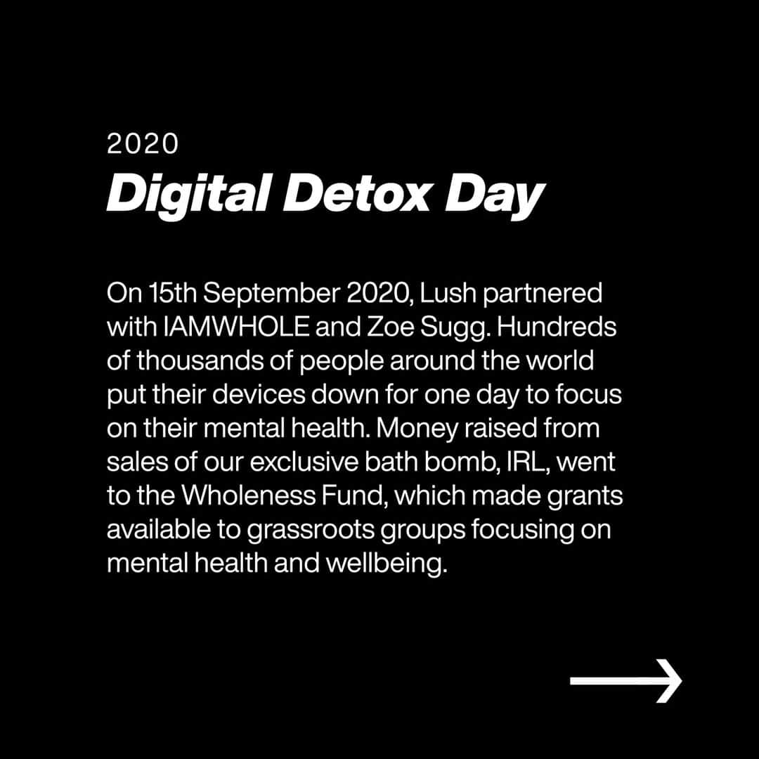 LUSH Cosmeticsさんのインスタグラム写真 - (LUSH CosmeticsInstagram)「On Black Friday 2021, following the release of the Facebook Files (which revealed how much Meta knew about the very real harms being caused by their platforms and yet were doing nothing about it), Lush signed out of Instagram, Facebook, TikTok and Snapchat until these platforms took action to provide a safer environment for users.   Two years on, has Meta cleaned up its act? Sadly but perhaps not surprisingly, no. Deliberately-addictive algorithms are still filling our feeds with harmful content and misinformation to drive engagement. Meanwhile their surveillance-for-profit business model – one that underpins all the 'Big Tech' companies – tracks our every move and sells our data, making them untold billions.    That's why we're campaigning for legislative change that puts the control back in the hands of the people. We've teamed up with People vs Big Tech – a decentralised movement challenging the power and abuses of the Big Tech giants.   Introducing The Cloud bath bomb, with 100% of the sales price (minus government taxes) going to People vs Big Tech to fund vital campaigning that takes their message directly to those who hold the power to change the system. Don't lose your head in the cloud. There's a brighter future ahead. Hit the link in bio to join the #BigTechRebellion —    Friendly note: we're not back on Instagram. If you'd like to contact us, our Customer Care team will be happy to help here: Phone: 1-888-733-5874 SMS: 1-888-733-5874 Email: customercare@lush.com Live Chat: lush.com & the Lush app」11月25日 2時10分 - lushcosmetics