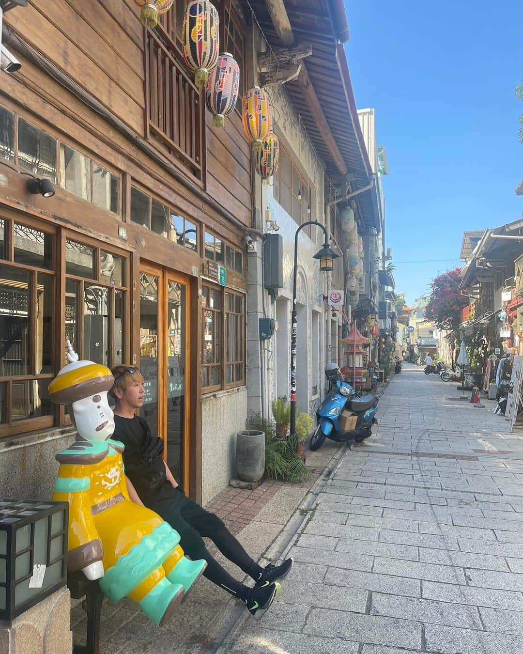 森脇和成さんのインスタグラム写真 - (森脇和成Instagram)「台南が好きになりました！ #台湾旅行 #台南 #おしゃれな通り」11月25日 2時11分 - moriwaki0801