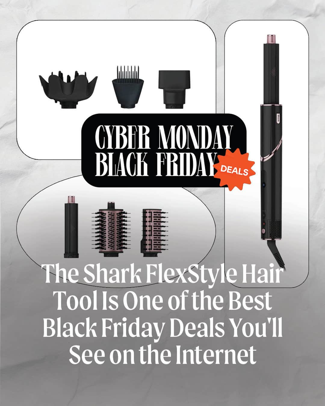 Cosmopolitanのインスタグラム：「Rare discount alert! 🚨 Been eyeing the Shark FlexStyle Hair Tool for a while now? Same. Today is THE day to score it on sale. Add it to your cart at the link in bio. ✨」