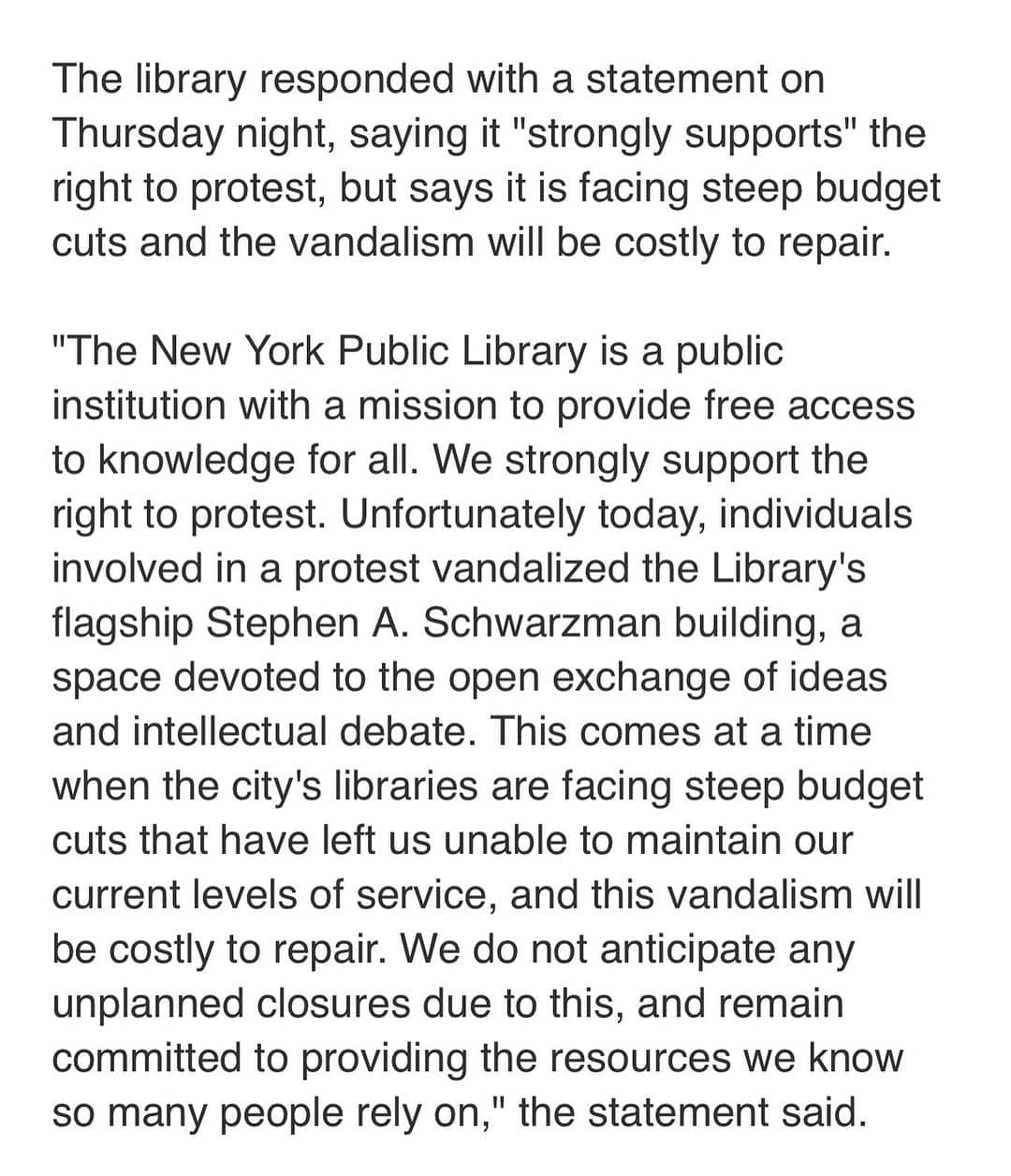 ジョン・ロス・ボウイのインスタグラム：「My mother was an advocate for the @nypl - when she died in 2018, we requested that in lieu of flowers, people make donations to this institution. People still do it in her name, which is lovely. The public library was an incredibly valuable resource for my family, serving as both research facility and occasional babysitter. Anyway. They could use your help right now.」