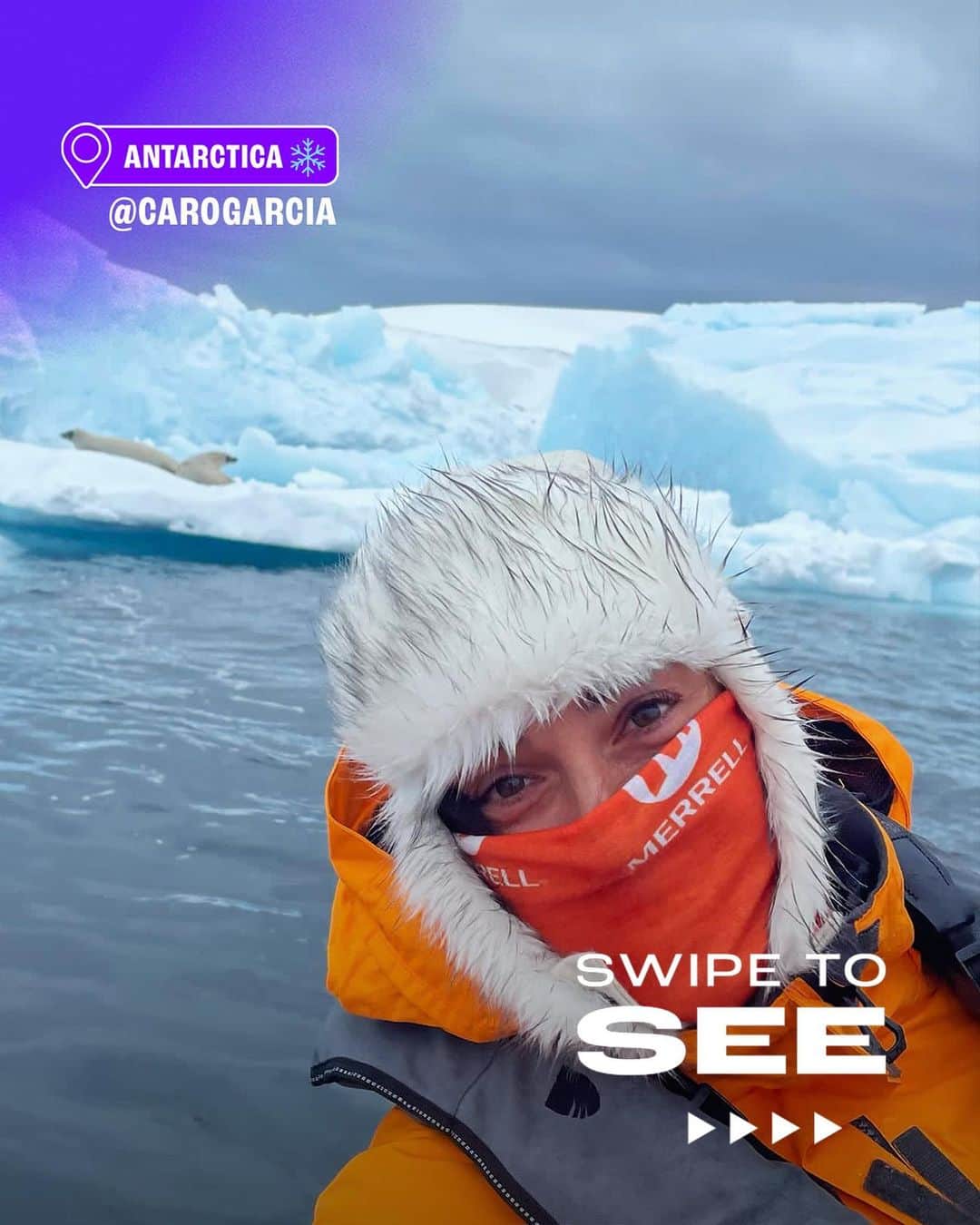 WTA（女子テニス協会）のインスタグラム：「pov: @carogarcia’s Antarctica camera roll 🇦🇶📸」