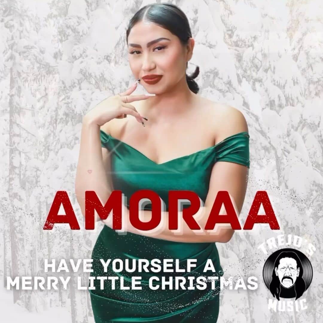 ダニー・トレホのインスタグラム：「🎄Celebrate the Holidays with @amoraajofficial’s Have Yourself a Merry Little Christmas! ☃️Now playing on Spotify! Listen now: *Link in Bio*  #trejosmusic #christmas #happyholidays #merrychristmas」