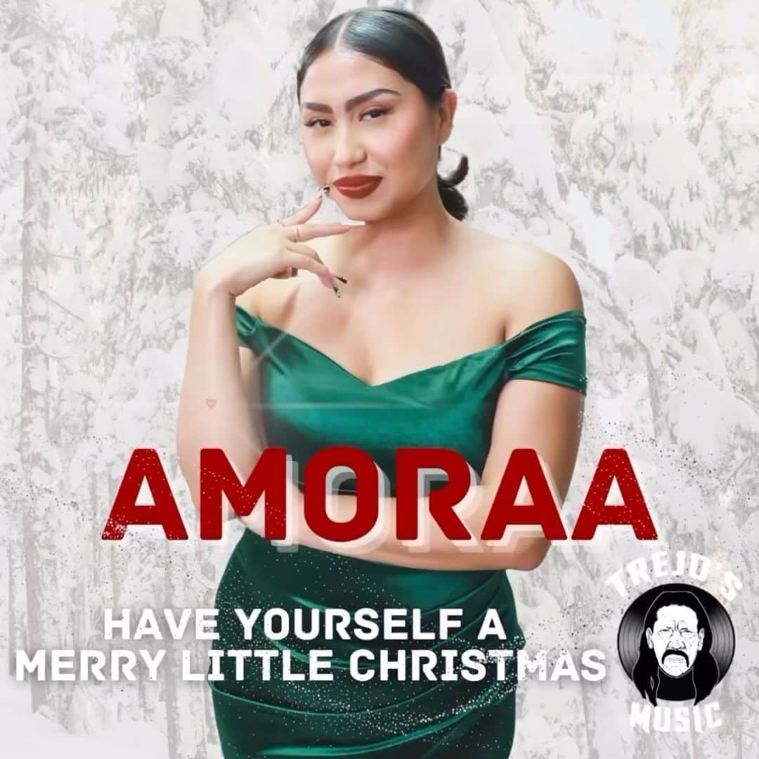 ダニー・トレホのインスタグラム：「🎄Celebrate the Holidays with @amoraajofficial’s Have Yourself a Merry Little Christmas! ☃️Now playing on Spotify! Listen now: *Link in Bio*  #trejosmusic #christmas #happyholidays #merrychristmas」