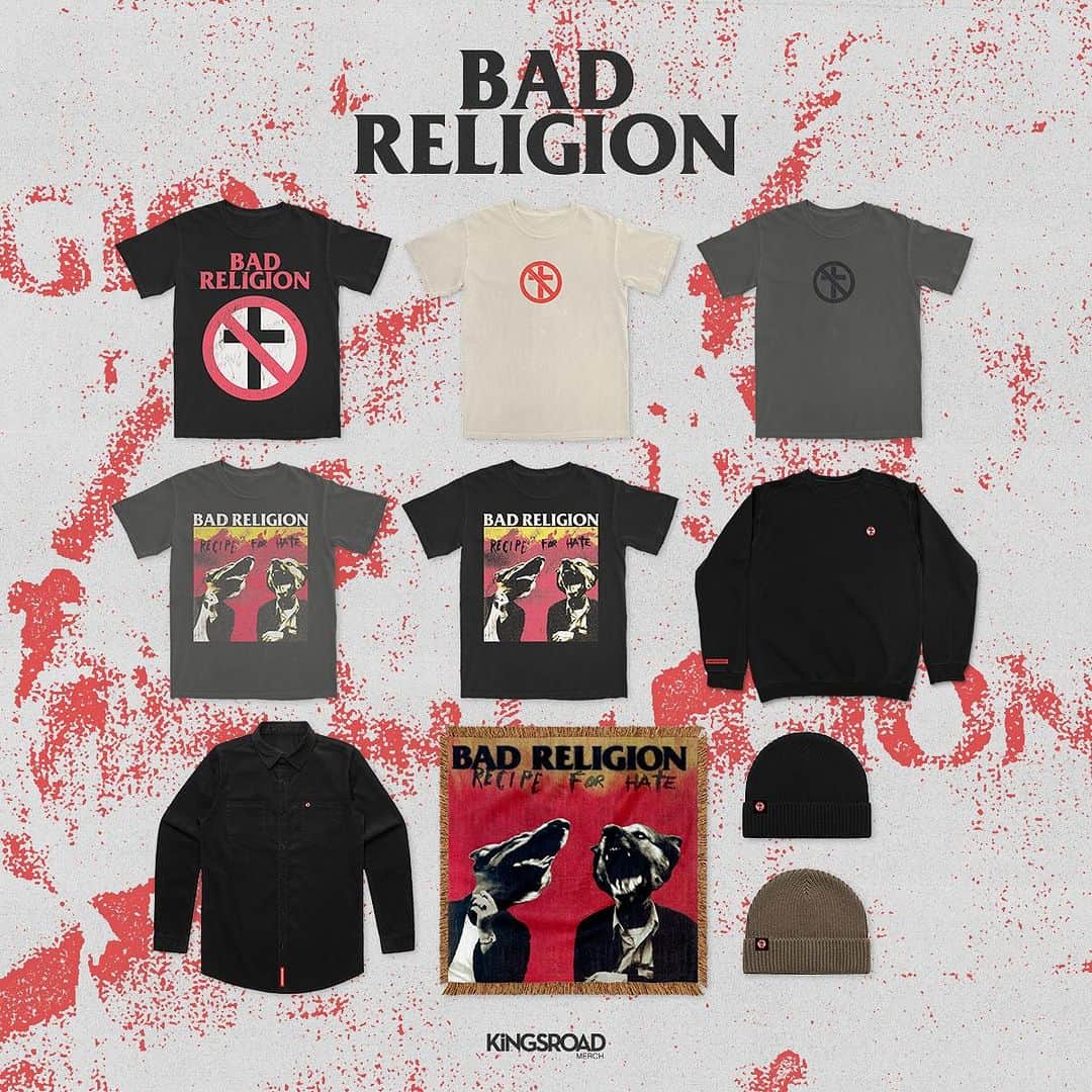 Bad Religionさんのインスタグラム写真 - (Bad ReligionInstagram)「Tis the season and @kingsroadmerch has this banger on sale along with a bevy of other Bad Religion related items.」11月25日 4時58分 - badreligionband