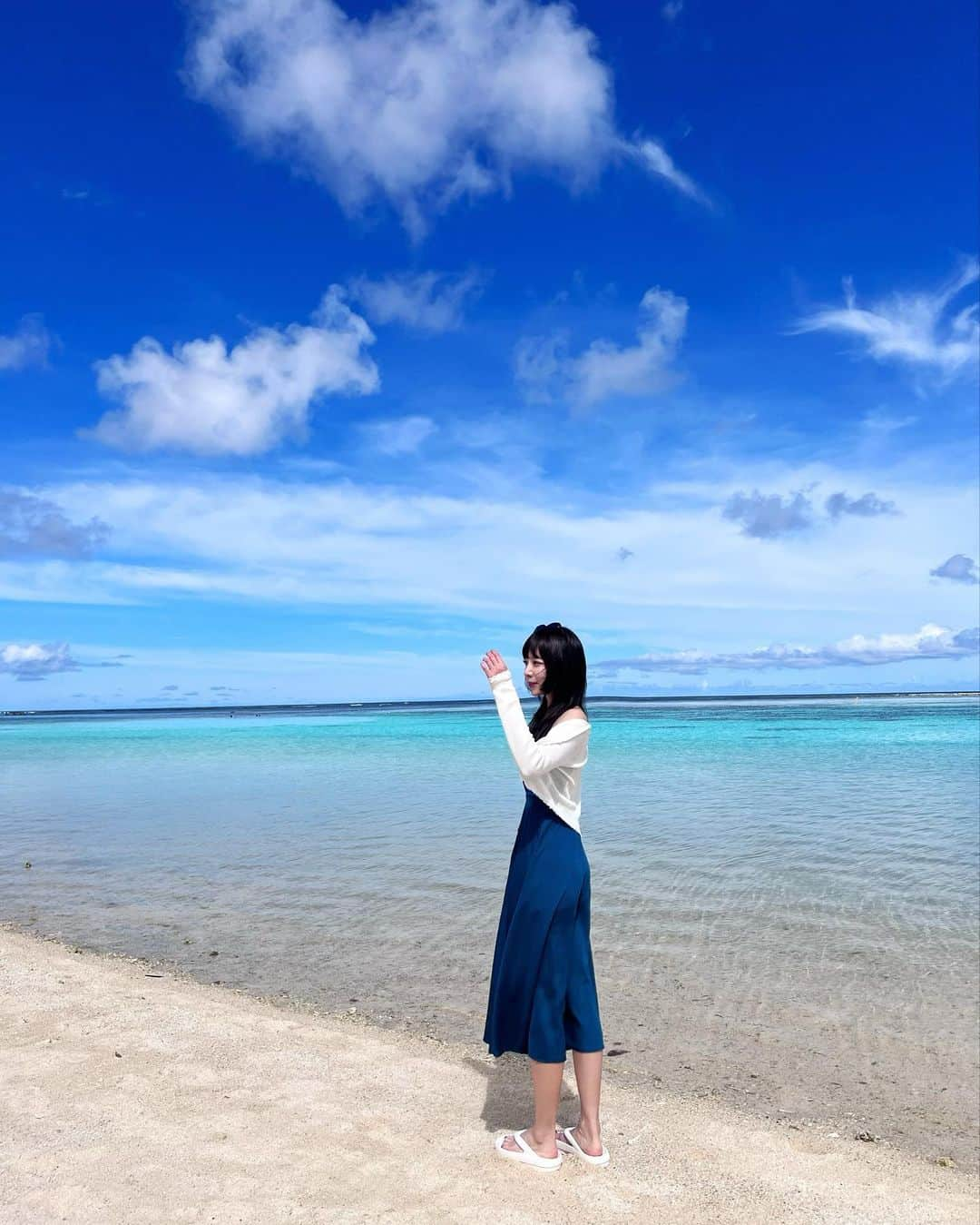 ホン・ウンジさんのインスタグラム写真 - (ホン・ウンジInstagram)「Guam 투!🩵  #괌정부관광청 @visitguam_kr」11月25日 16時02分 - bg_eunji92