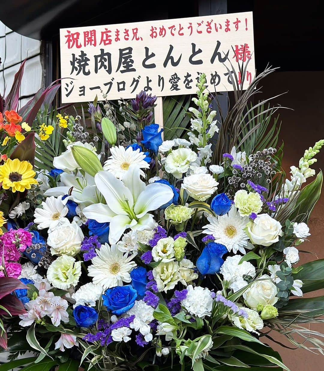 飯田将成さんのインスタグラム写真 - (飯田将成Instagram)「皆様ありがとうございました💐  よしっ頑張るぞー💪  #岐阜とんとん #とんとん #岐阜 #岐阜焼肉 #岐阜ホルモン #豚ホルモン #岐阜グルメ #グルメ #飯田 #飯田将成」11月25日 16時19分 - masanariiida