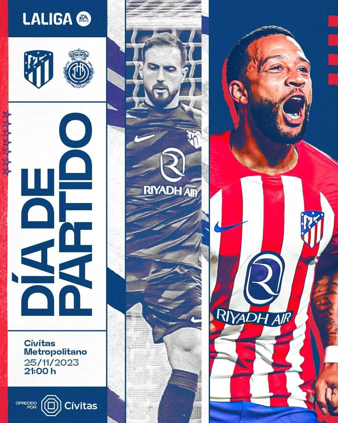 アトレティコ・マドリードのインスタグラム：「Te he echado de menos, Atleti ❤️🤍」