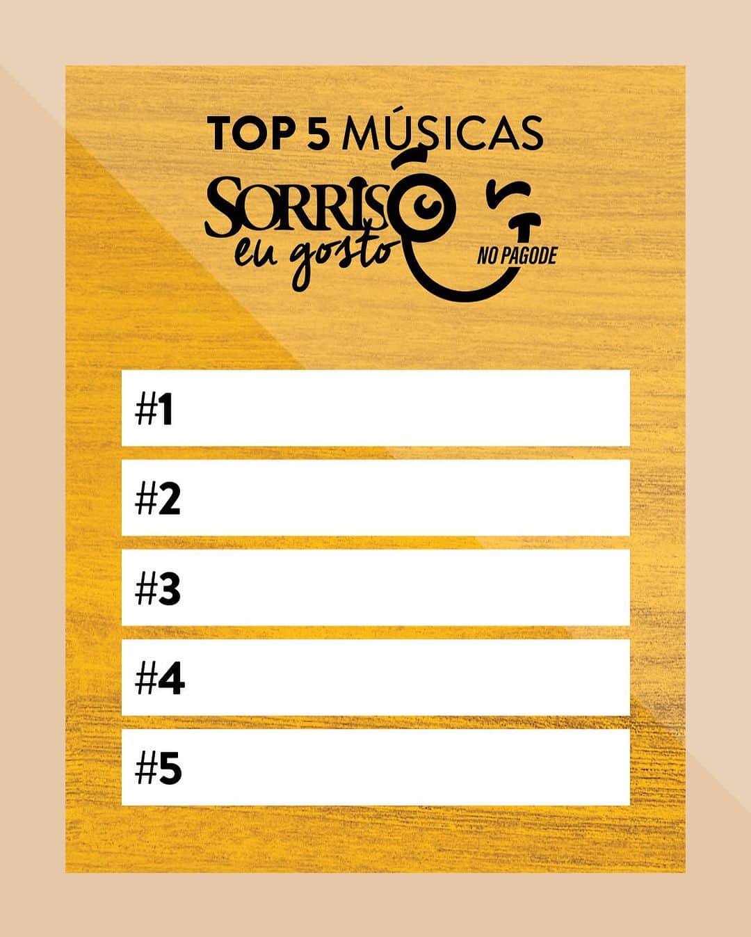 Sorriso Marotoのインスタグラム：「Fim de semana chegando, turma! 💥 A gente desafia vocês a fazer um TOP 5 das suas faixas preferidas do nosso último lançamento Sorriso Eu Gosto No Pagode, bora? 😜  Aproveita e já abre aquela gelada e dá o play no álbum no seu app de música preferido! 🎶  Tá valendo, comenta aqui, tira print nos stories e compartilha o seu. Vamos ficar de olho e repostar! 😎」