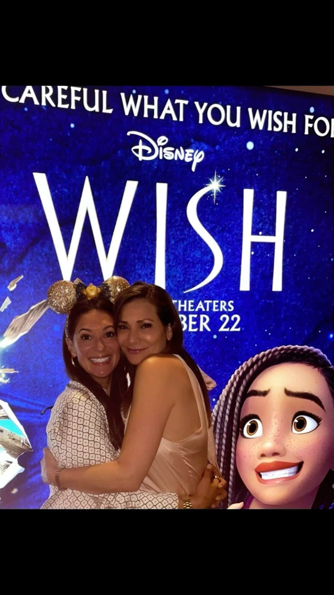 コンスタンス・マリーのインスタグラム：「The pride and joy I feel, listening to my tv daughter @angeliquecabral SING like a musical theatre DIVA makes my heart want to burst!!!! Disney’s “WISH” ✨💕✨ Paired with an AfroLatina Disney Princess!!! 💥 ✨💕💪🏽✨ Seriously, RUN don’t walk to support her, the entire cast, @arianadebose (who is Magic)  So that way, DISNEY WILL MAKE MORE MOVIES like this!! Because Representation Matters!!!  We need to bring in big numbers! Also, make sure to keep an eye and ear out for all the Disney references throughout this movie. And make sure to stay during the credits for that last moment, that made me cry!#DisneysWish #Wish  #HappyThanksgiving #Friday, #FridayVibes #AngeliqueCabral #arianadubose #ChrisPine #RepresentationMatters #Latina #Latina #AfroLatina #Latinx」