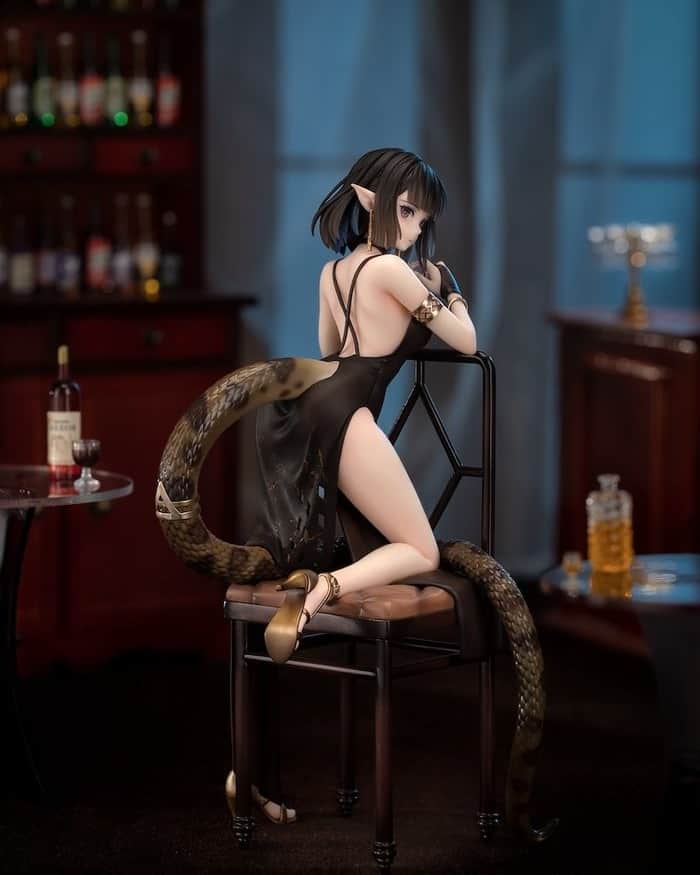 Tokyo Otaku Modeのインスタグラム：「If you're tired of bunny girls, how about a snake girl instead? 🐍  🛒 Check the link in our bio for this and more!   Product Name: Arknights Eunectes: Formal Dress Ver. 1/7 Scale Figure Series: Arknights Manufacturer: Myethos Specifications: Painted, non-articulated, 1/7 scale figure with base Height: 220 mm | 8.7" (including base) Materials: PVC, ABS, metal Bonus: Acrylic charm  #arknights #eunectes #tokyootakumode #animefigure #figurecollection #anime #manga #toycollector #animemerch」