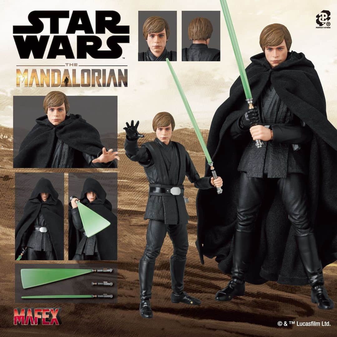 MEDICOM TOYのインスタグラム：「2024年10月発売予定🌠🌠🚀👩‍🚀  #medicomtoy #メディコムトイ  #mafex #MANDALOROAN #LUKESKYWALKER #STARWARS」