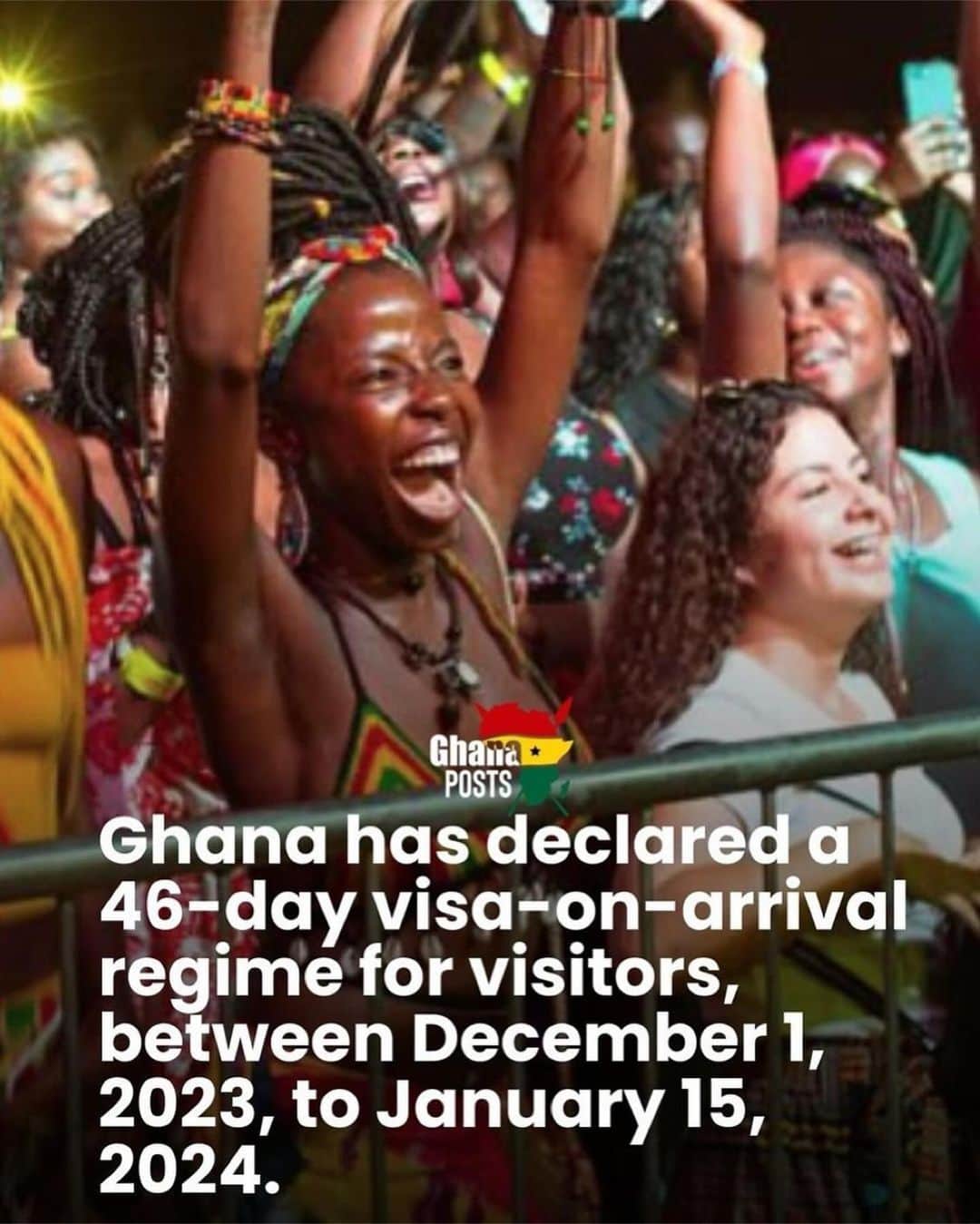 エブロ・ダーデンのインスタグラム：「Wish I could be there!!! Ghana is the place to be in DEC again!!!」