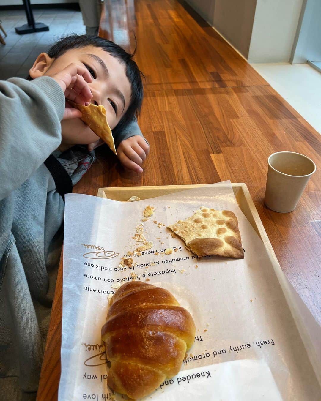 森本容子さんのインスタグラム写真 - (森本容子Instagram)「もうすぐ5歳になる息子。いつの間にか出かけるの楽になったなー✨」11月25日 11時57分 - yocomorimoto