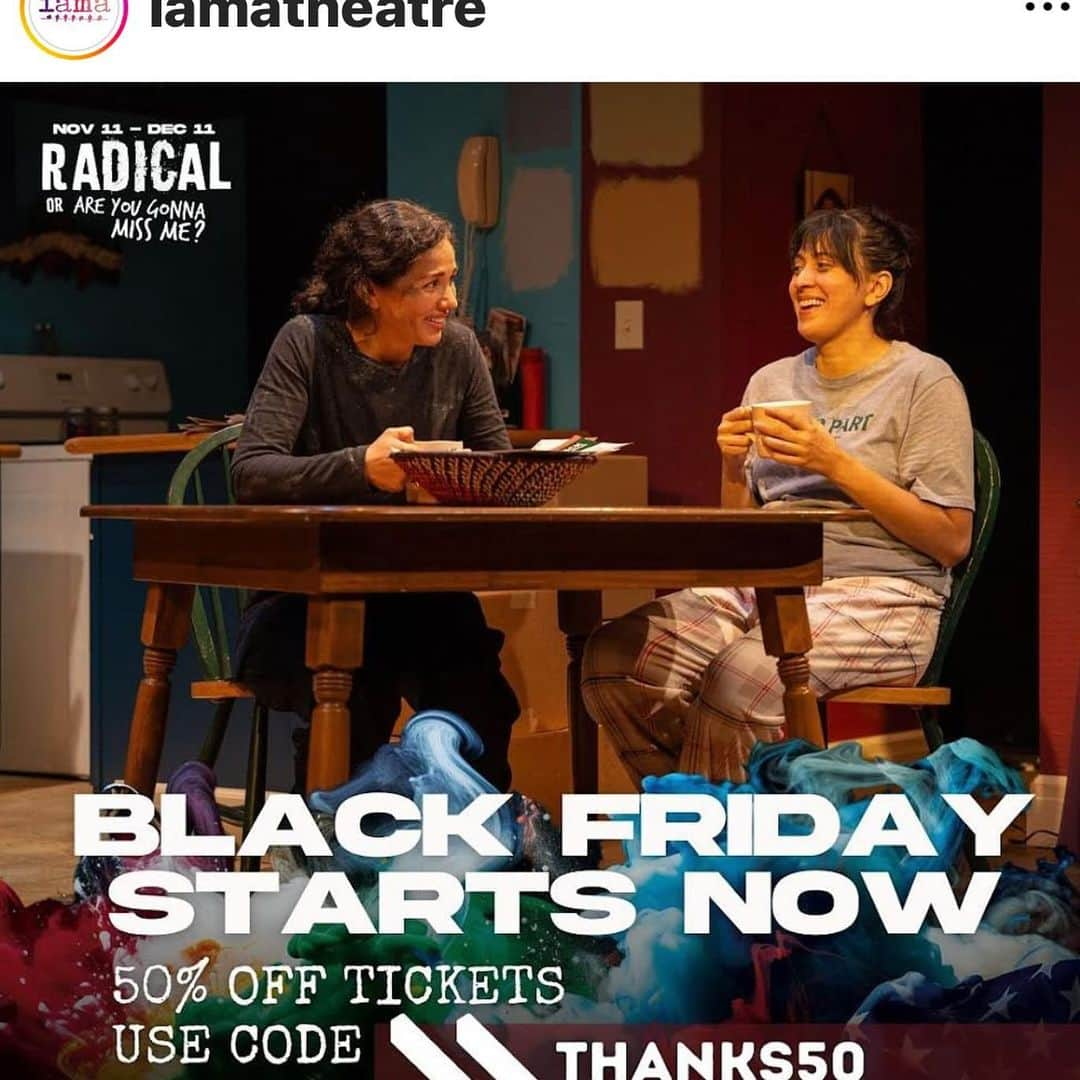 シャロン・ローレンスさんのインスタグラム写真 - (シャロン・ローレンスInstagram)「Our @iamatheatre team does it AGAIN- telling an important, relevant modern story from a vitally represented and creative team. So proud and pleased to support these #theater makers , especially my N.C. home girl, the richly talented actor and entrepreneur, @the_annalamadrid . Repost from @iamatheatre • 💥 Reviews are in! “INTRIGUING… keep[s] us on the edge of our seats.” — Don Shirley, Angeles Stage  🎭 See RADICAL or, are you gonna miss me? at Atwater Village Theatre Use code THANKS50 for 50% off performances thru Dec. 4  Get tickets 🎟️ @ #LinkInBio   #RADICAL #IAMAtheatre #LAthtr #LosAngeles」11月25日 12時22分 - sharonelawrence