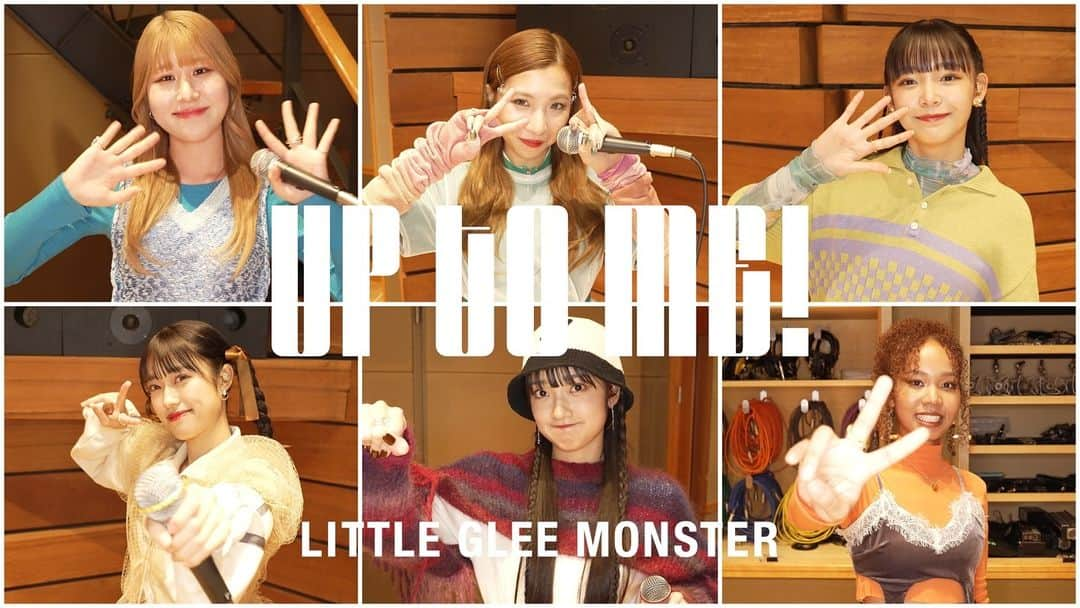 Little Glee Monsterのインスタグラム：「新曲「UP TO ME!」各メンバー歌唱のライブ歌唱時の譜面付き生歌映像をYouTubeに公開しました🎙️  https://youtu.be/SsDcqcHWZ0o?si=RoNEpwDunrLNXveY」