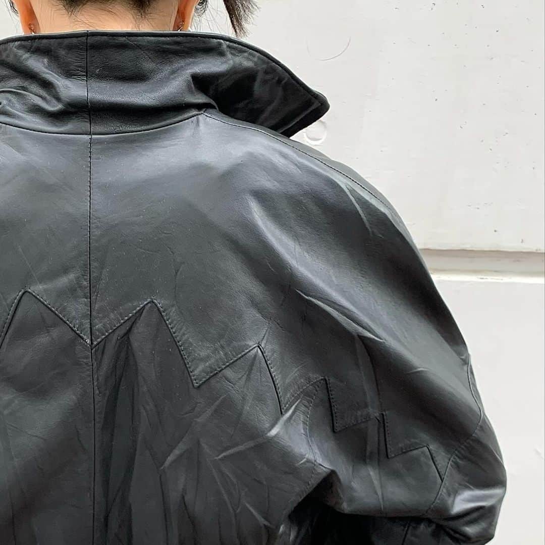 birthdeathさんのインスタグラム写真 - (birthdeathInstagram)「New Arrival  80's Black leather jacket  #birthdeath #vintage」11月25日 15時13分 - birthdeath_tokyo