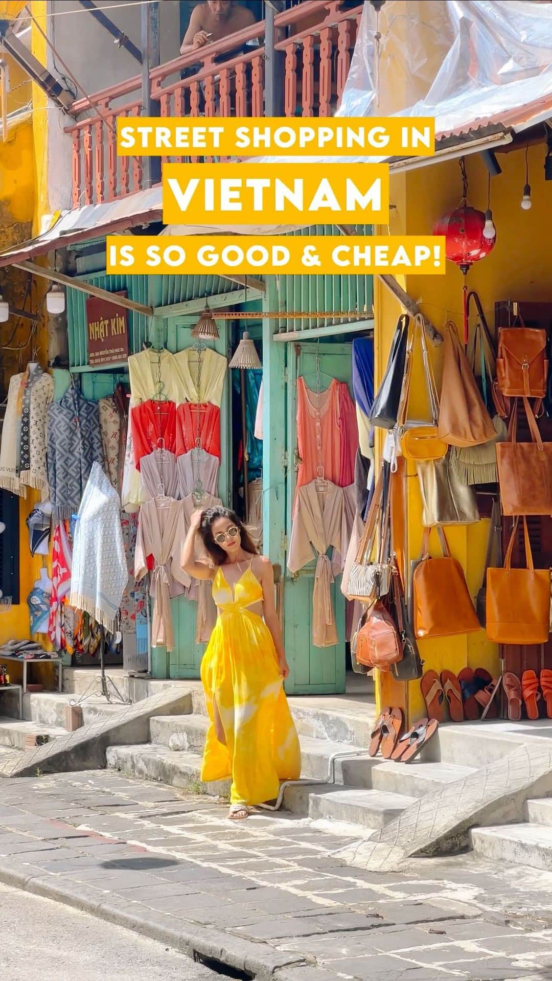 Aakriti Ranaのインスタグラム：「SAVE THIS ❤️  Vietnam is one of the cheapest countries in the world to shop  from. We found some amazing things at Hanoi’s night market and at Hoi An’s old town. I found the quality of clothes much better in Hoi An than at other places. They have coords, skirts, maxi’s and so much more in so many colours! ❤️  I also really loved the crockery! Wanted to get so many things but our suitcases were full. We got a bunch of bamboo linen Shirts for Rohan and he’s in love with them. The material is soo good!   Comment below and tell me what you would buy from these! 😀😀😀  #aakritirana #streetshopping #vietnam #vietnamshopping #travelblogger #indiantravelblogger #reelsinstagram #wheretoshop #vietnamtravel」