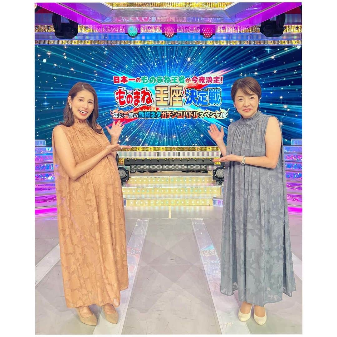 永島優美のインスタグラム：「* 年に一度のハイレベル歌まねバトル🎤🔥 皆さんの魂がこもった歌声に心揺さぶられます😭✨  今夜9時から ぜひ🥹🌟  #ものまね王座決定戦」