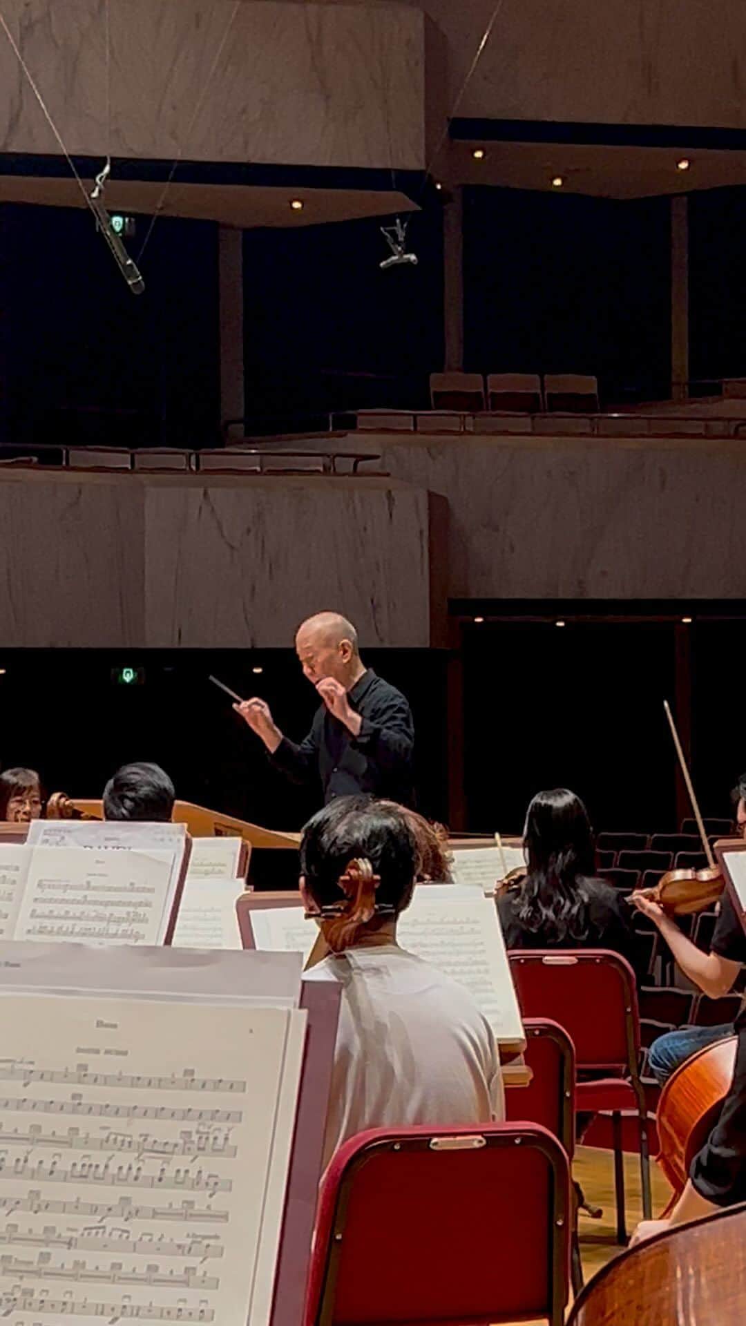 久石譲のインスタグラム：「Petrouchka again at National Concert Hall in Taipei」