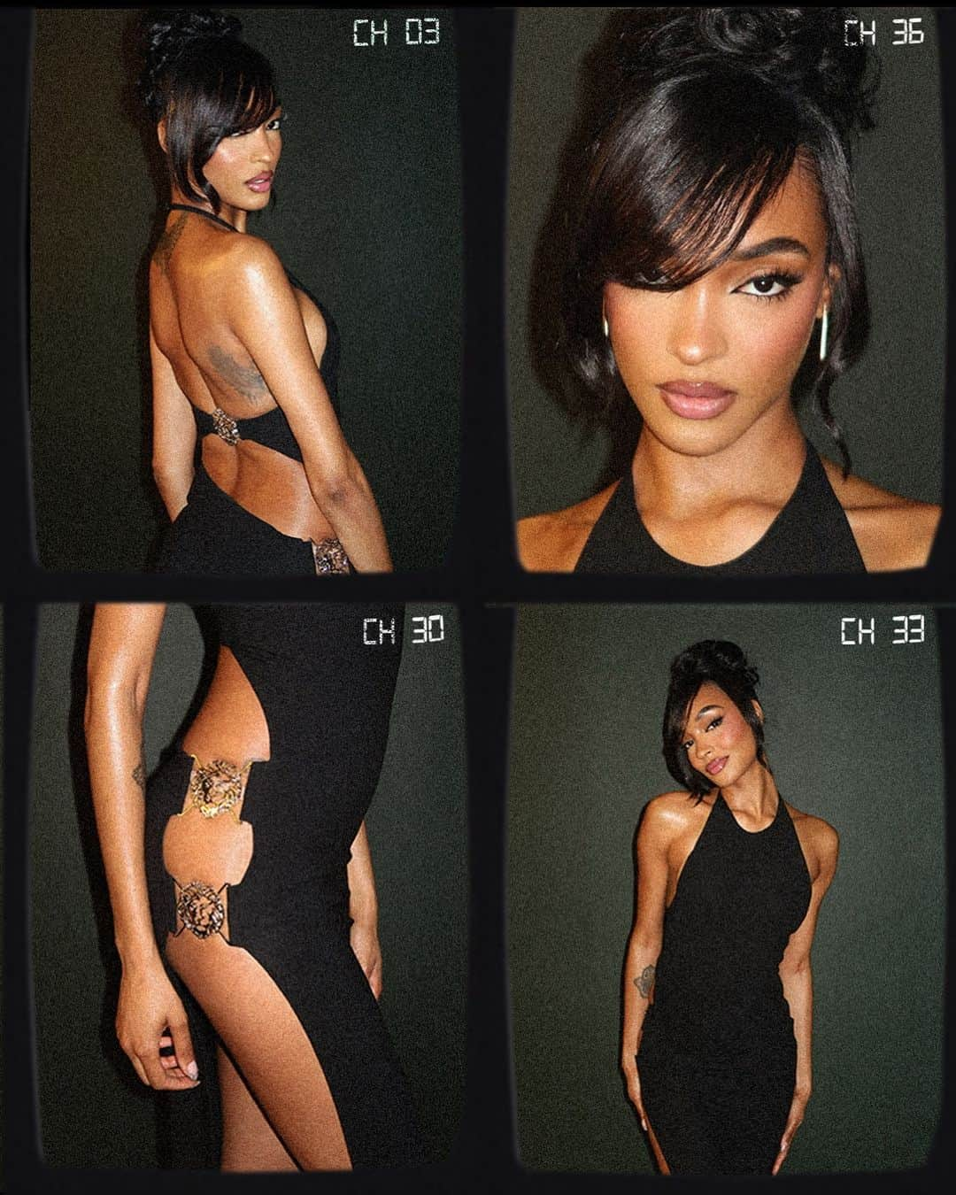 ジョーダン・ダンさんのインスタグラム写真 - (ジョーダン・ダンInstagram)「a vintage Versace moment.. @britishvogue @ebay」11月26日 2時10分 - jourdandunn