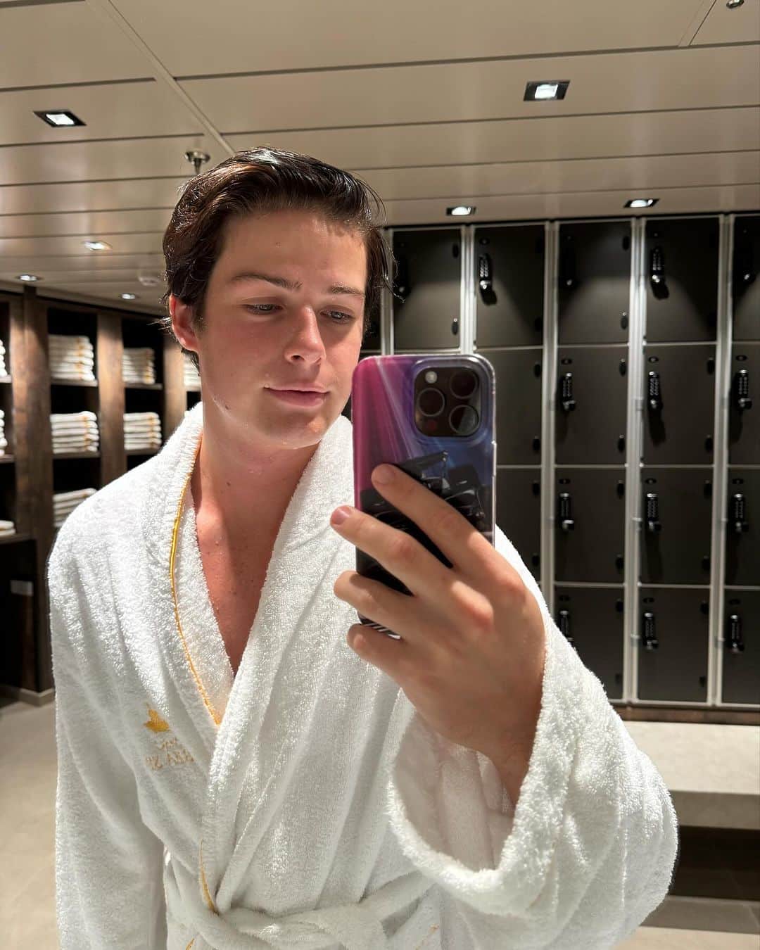 Blake Grayさんのインスタグラム写真 - (Blake GrayInstagram)「Been having a beautiful time on @msccruisesofficial these last few days :) thank you guys so much for giving me a great experience at F1 #msccruises #msccruisesxf1 🙏🏼」11月26日 2時24分 - blakegray