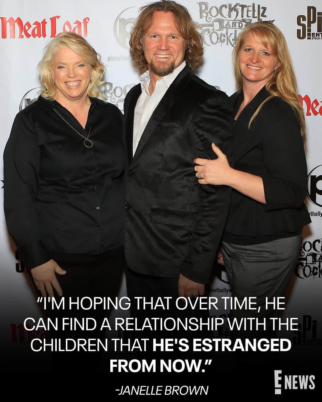 E! Onlineのインスタグラム：「#SisterWives' Janelle and Christine Brown still believe their love for former husband Kody Brown and his sole remaining wife Robyn Brown can be multiplied, or at least not divided. They exclusively share their hopes for the future at the link in bio. (📷: Getty)」