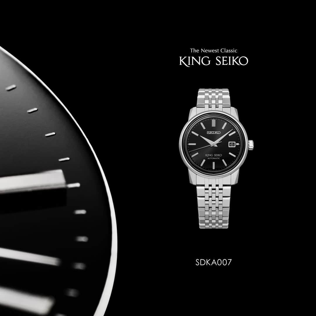 セイコーさんのインスタグラム写真 - (セイコーInstagram)「The Newest Classic〈 KING SEIKO 〉  12時位置に植えられた立体的でユニークな形状のインデックスは、天面に施されたライターカットのきらめきが個性を際立たせています。  SDKA007：418,000円(税込)  https://www.seikowatches.com/jp-ja/products/kingseiko/sdka007  #sdka007 #seiko #セイコー #kingseiko #キングセイコー #watch #watches #automatic #6l35 #watchfan #watchesofinstagram #madeinjapan」11月25日 18時00分 - seikowatchjapan