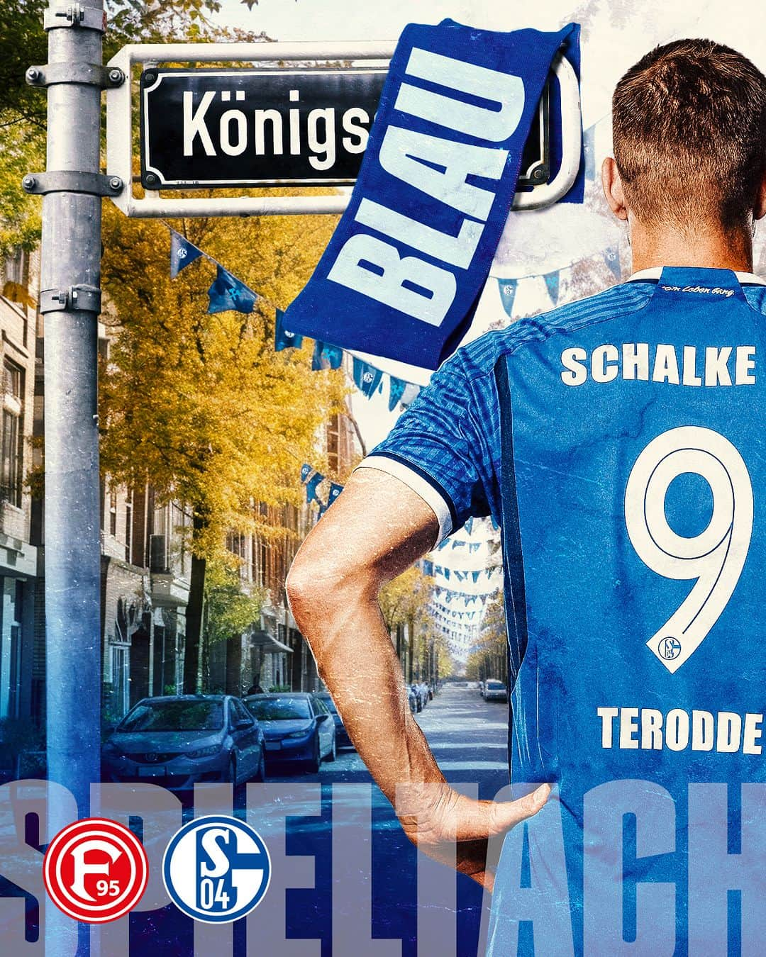 シャルケ04のインスタグラム：「⚒️ SPIELTACH 🆚 @f95  🕣 20.30 CET #⃣ #F95S04 . . #Schalke #S04 #Knappen #Football #Soccer #Fußball #Futbol #Matchday #EinLebenLang #🔵⚪️」