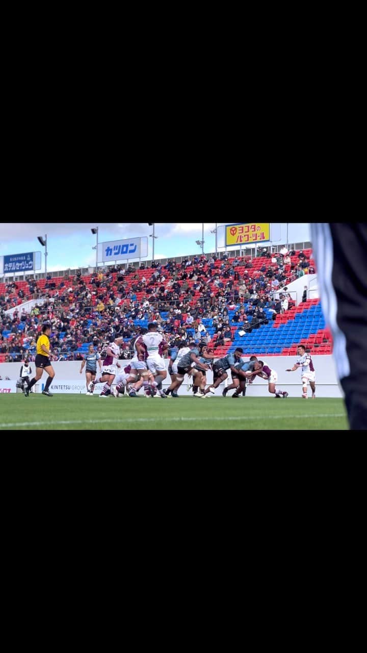 神戸製鋼コベルコスティーラーズのインスタグラム：「. 〜試合終了まで〜 Last Preseason Match🎥【No.2】 vs花園近鉄ライナーズ 38-19 Win✅  #コベルコ神戸スティーラーズ #KOBELCOKOBESTEELERS」
