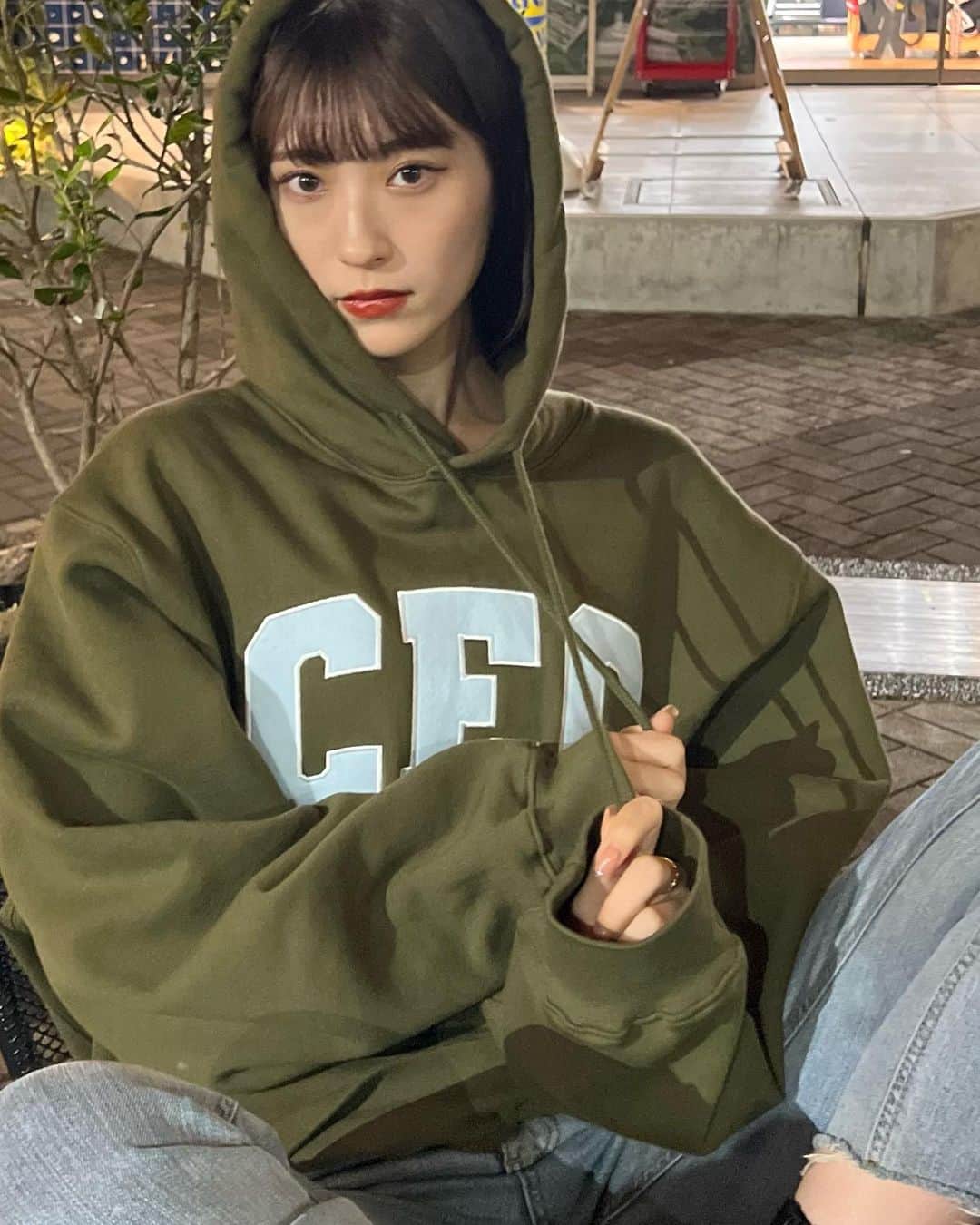 小山莉奈のインスタグラム：「💚🍏 #pr」