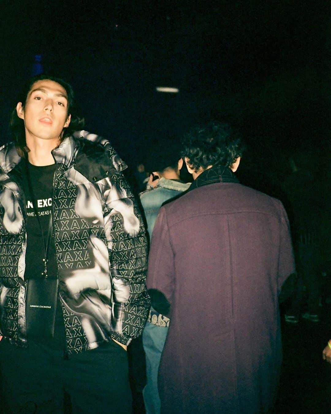 クロウド・モーガンのインスタグラム：「Thank you @armaniexchange for always giving me a good time  and thank you @rainbowdiscoclub  #armaniexchange #rainbowdiscoclub」