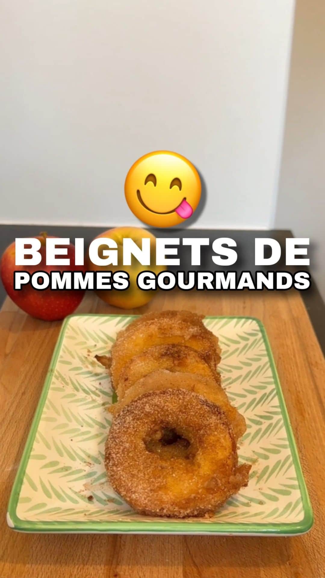 Carrefour Franceのインスタグラム：「Une recette de beignets aux 🍏🍎, parfaite pour cet automne et à petit prix 😋  C’est quoi votre dessert incontournable en cette saison ?  #carrefour #beignets #pomme #faitmaison」