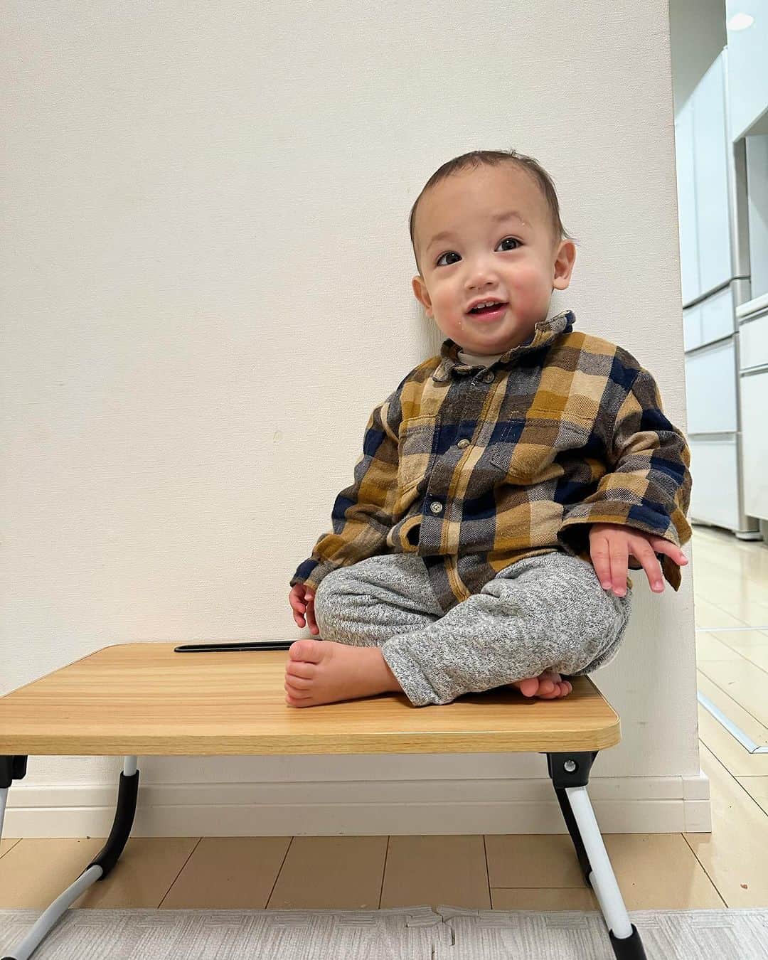 卜部弘嵩のインスタグラム：「来週1歳の誕生日を迎える倫壽 #rinju #倫壽」