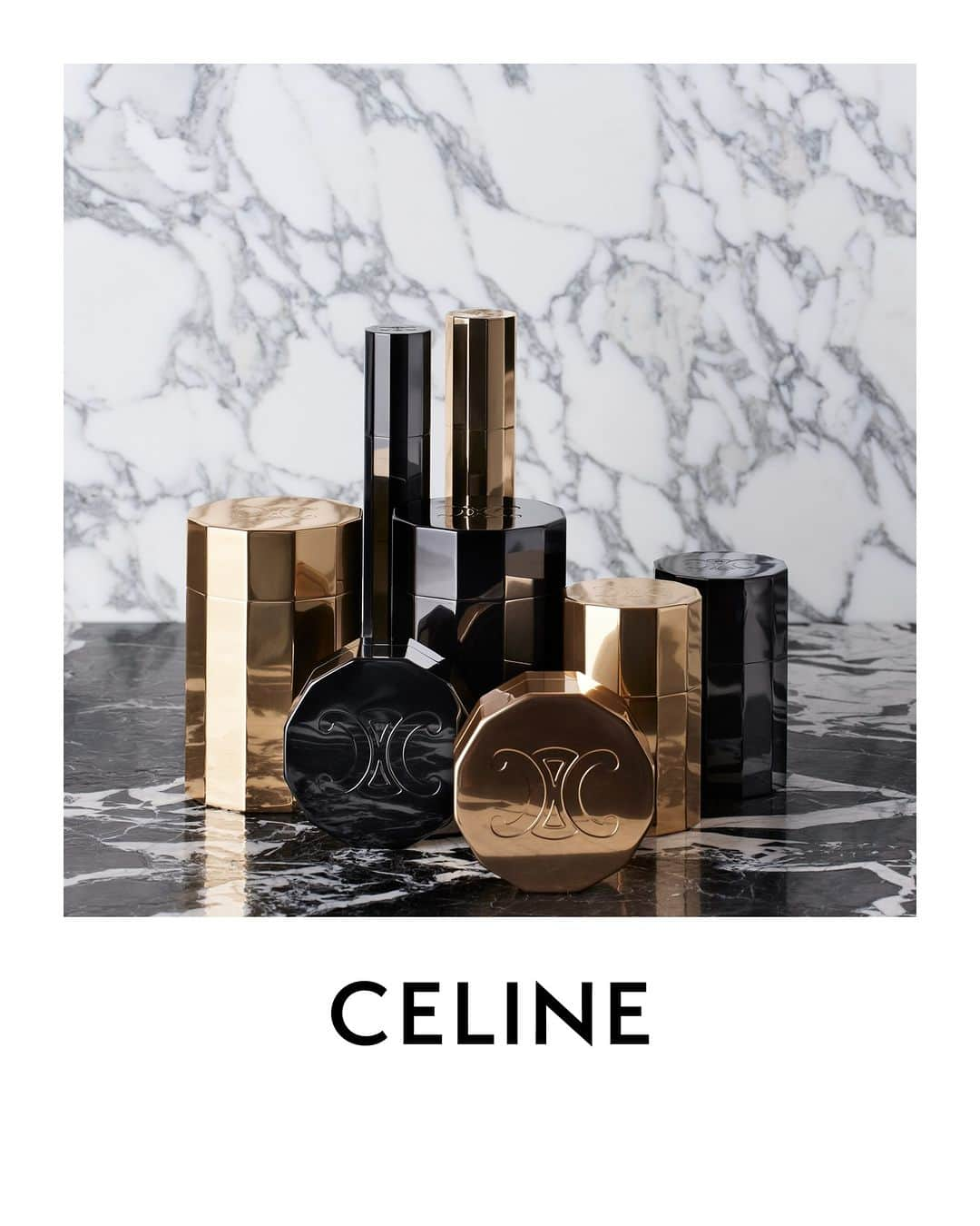 Celineのインスタグラム：「CELINE HAUTE PARFUMERIE  CELINE SOAP CASE  CELINE COTTON POT  CELINE COTTON SWAB POT  CELINE TOOTHBRUSH CASE  COLLECTION AVAILABLE IN STORE AND ON CELINE.COM  @HEDISLIMANE PHOTOGRAPHY​ ​ #CELINEHAUTEPARFUMERIE #CELINEBYHEDISLIMANE」