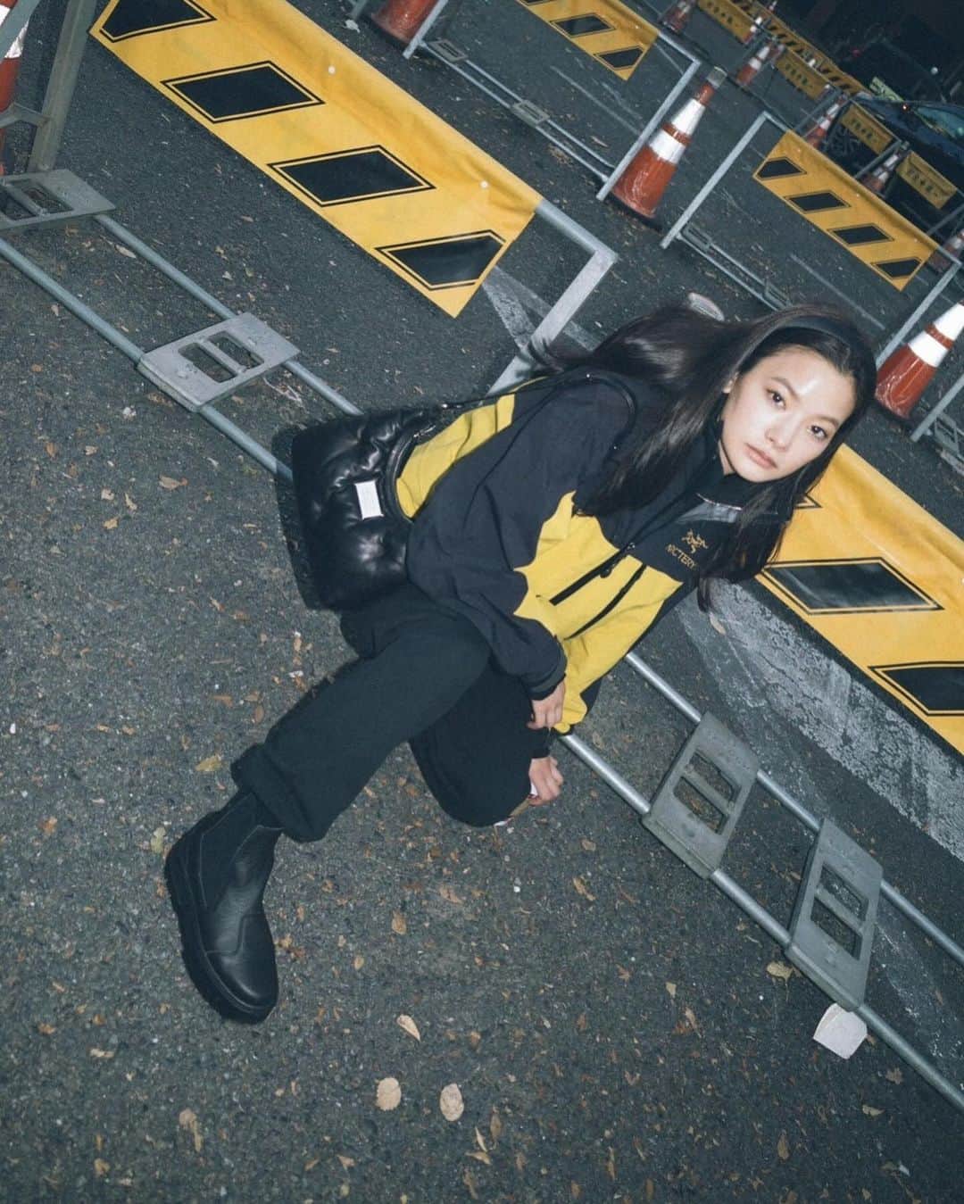織田梨沙のインスタグラム：「ぷえ。👘🐣⚠️🧀🚧💛🐝🌞」